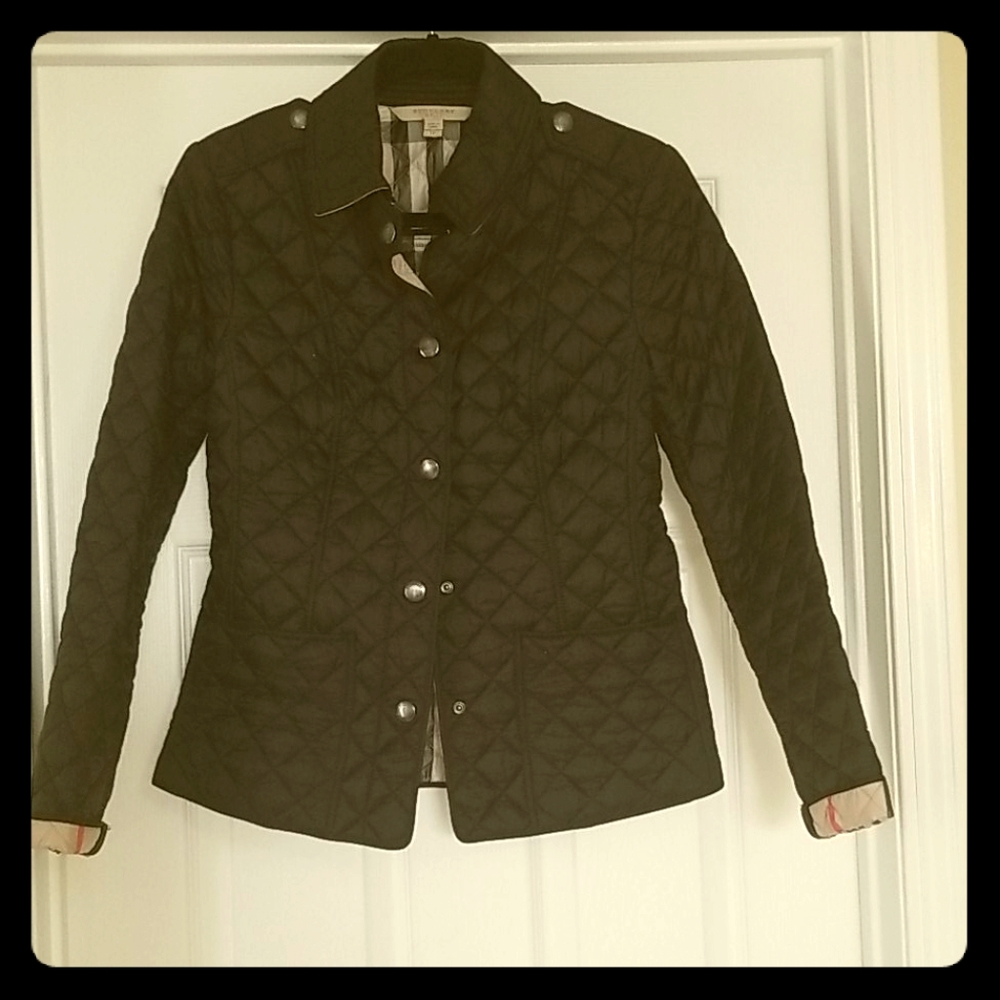 Burberry quilted jacket